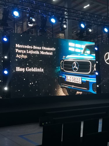 Mercedes-Benz Otomotiv'in yeni Parça Lojistik Merkezi Gebze'de açıldı