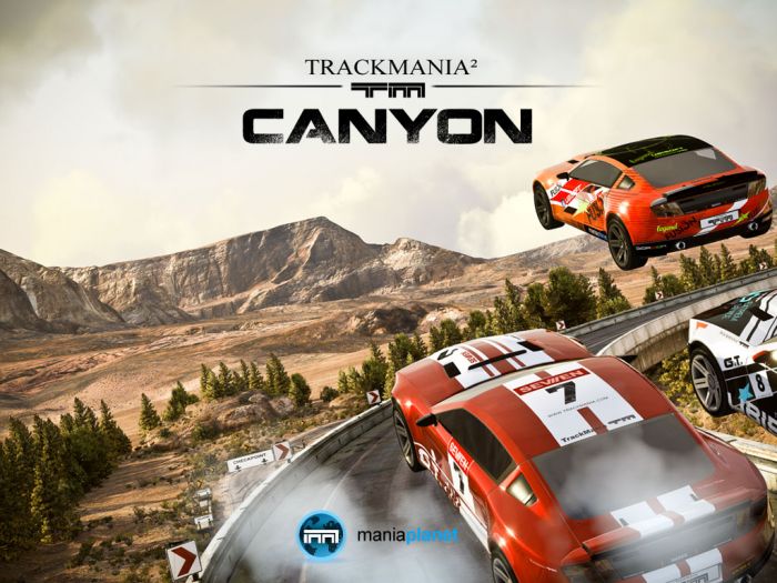  TrackMania : Canyon 2 multiplayer oynama !!!