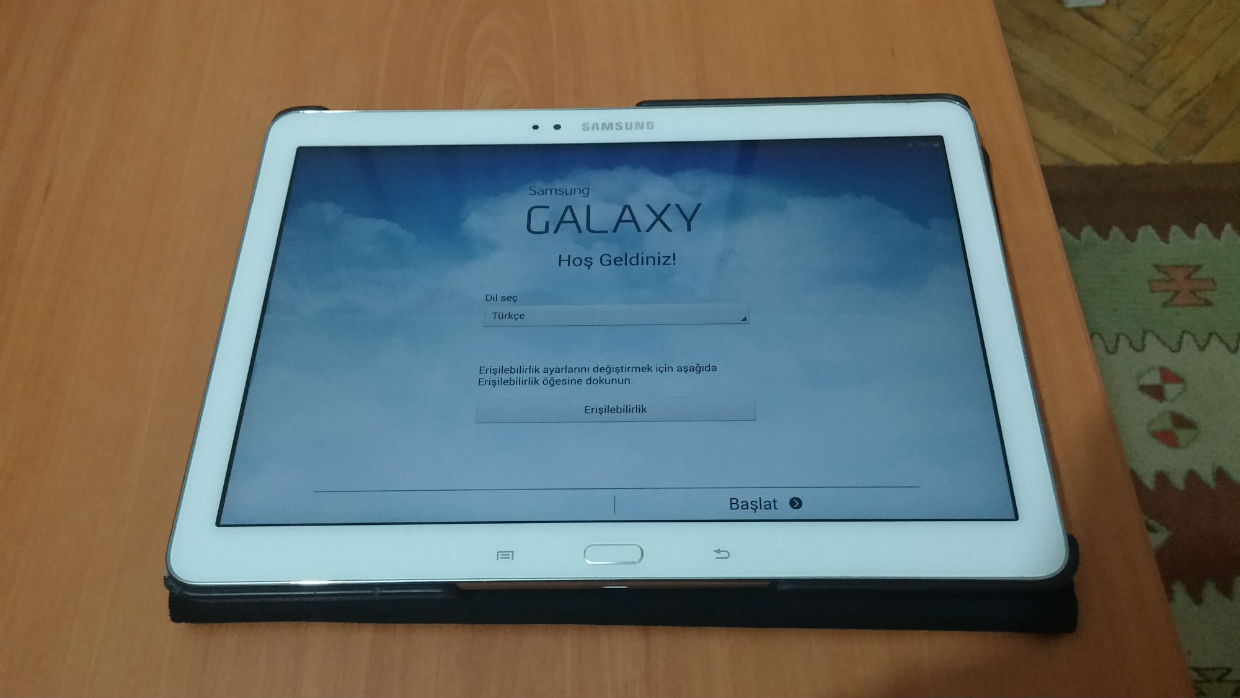  Samsung Galaxy Note 10.1 2014 3G + Kılıf Çok Temiz