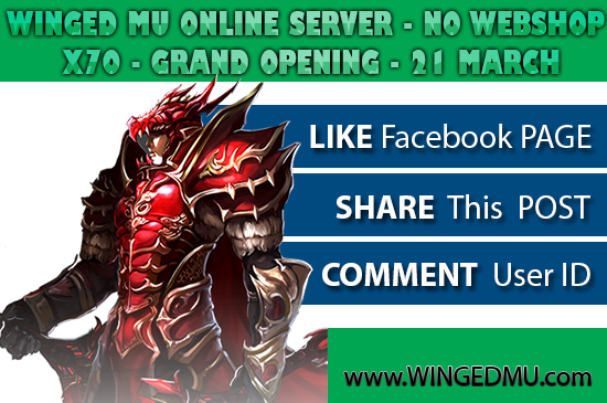 Winged MU O | NEW x70 | NO WEBSHOP | No GR, No Exc+Soc | GRAND OPENING 23 MARCH