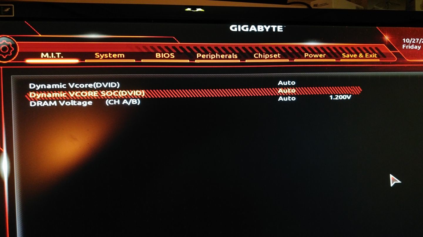 "Ryzen 1600X + Gigabyte AB350 Gaming 3" Overclock için lütfen yardım edin