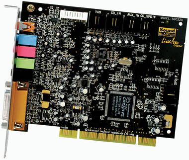  CREATİVE SOUND BLASTER LİVE 5.1 DİGİTAL SES KARTI 10 TL