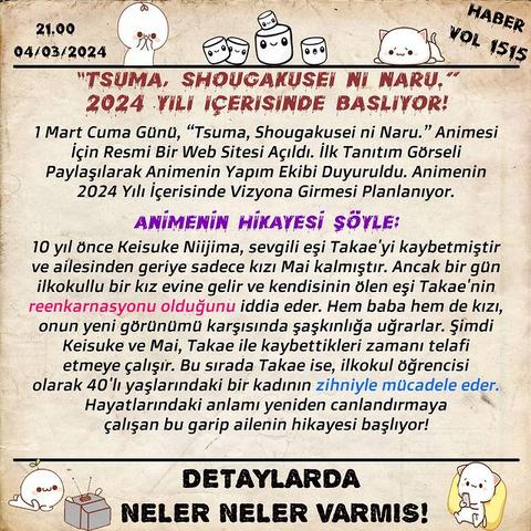 Animeli Günler Haber (AnimeSeverler)📰