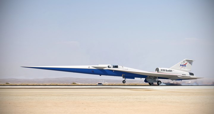 NASA, 2023’te havalanacak sessiz süpersonik uçak inşa ediyor