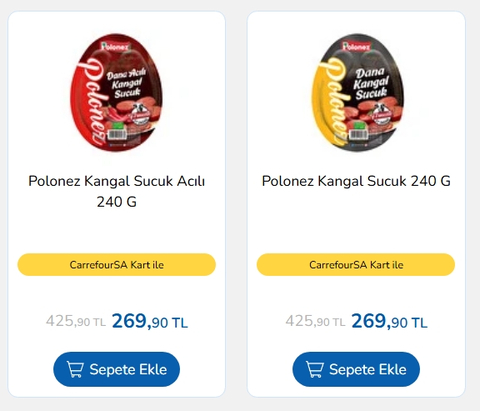 CarrefourSa Kart'la; indirimi yakala
