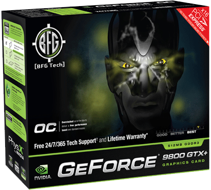  Satılık BFG Tech 9800GTX+ Overclock