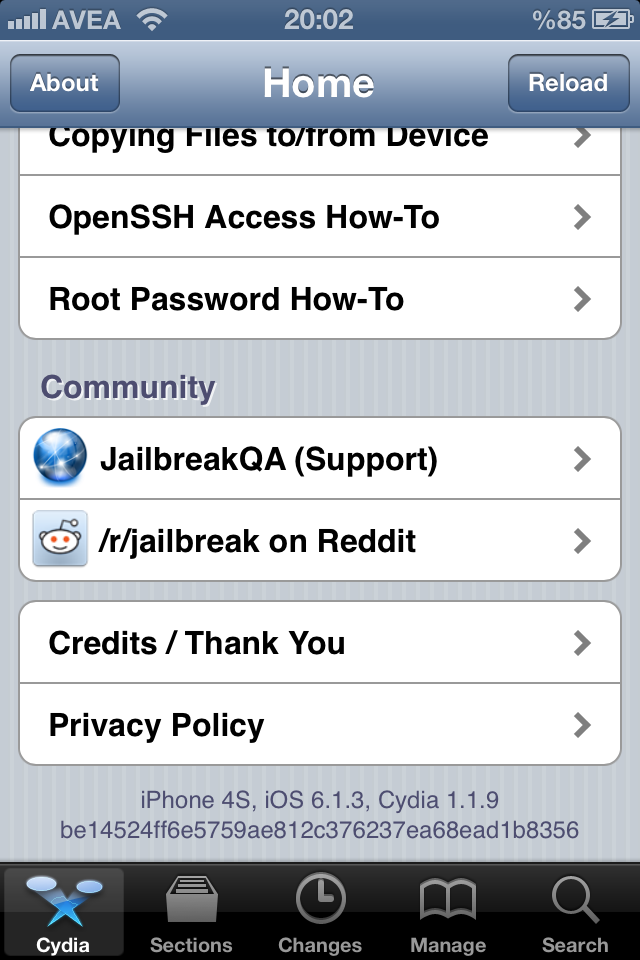  iOS 6.1.3/6.1.4/6.1.5/ Untethered Jailbreak Yayınlandı!!!