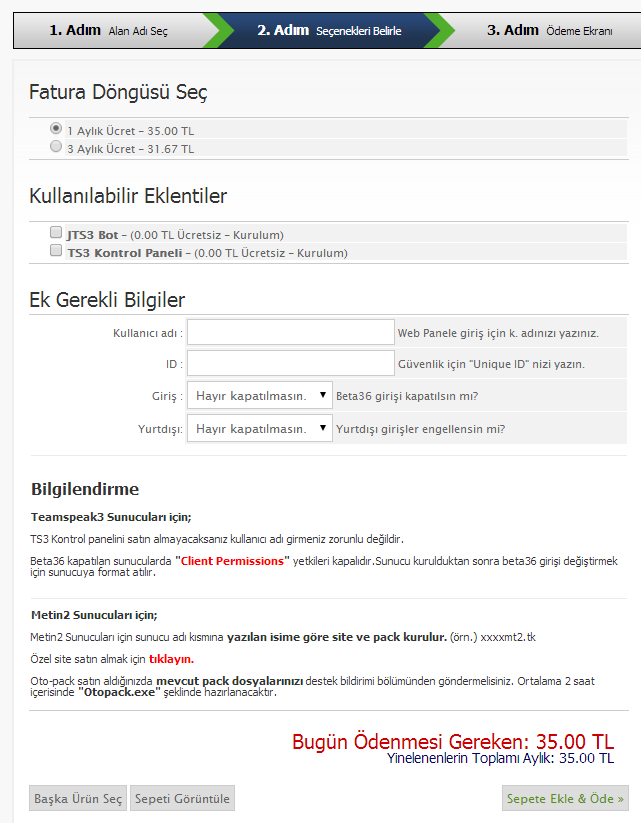  TSMerkezi.com - TS3 Server Satışları