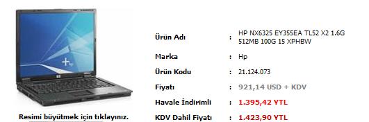  -_-En Çok Satılan Dizüstü Bilgisayarlar (bazı internet mağazalarında)-_-