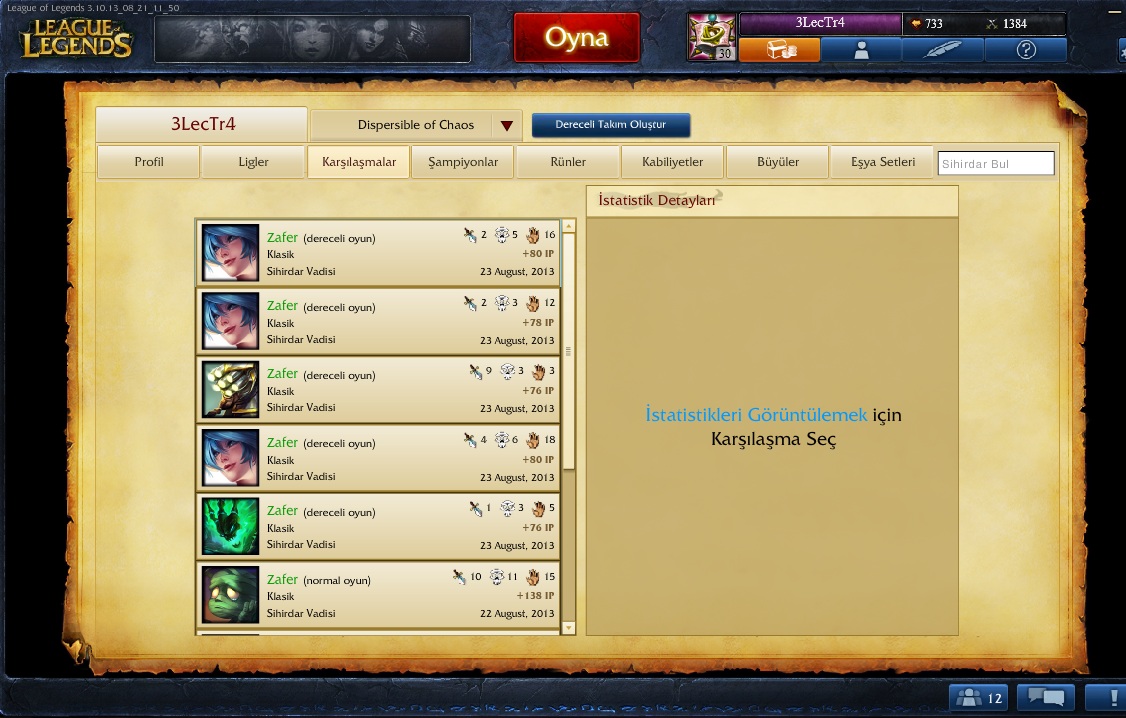  Oynayamıyorum Silver 5im Noobum