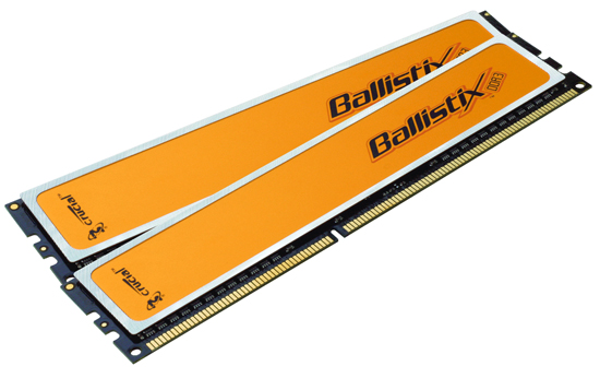  ## Crucial'den 1600MHz'de Çalışan Ballistix DDR-3 ##