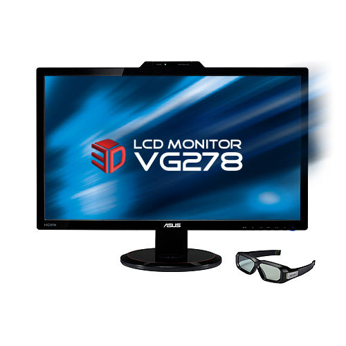  ASUS 27' VG278H 3D 120Hz LED MONİTÖR