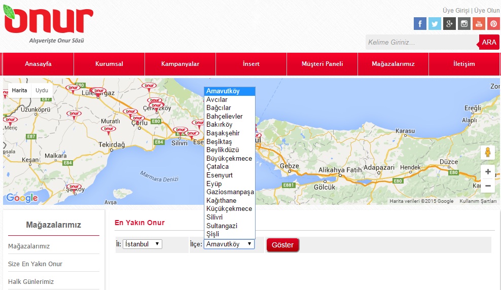  Onur Market Sek 700gr Kaşar 9,99TL