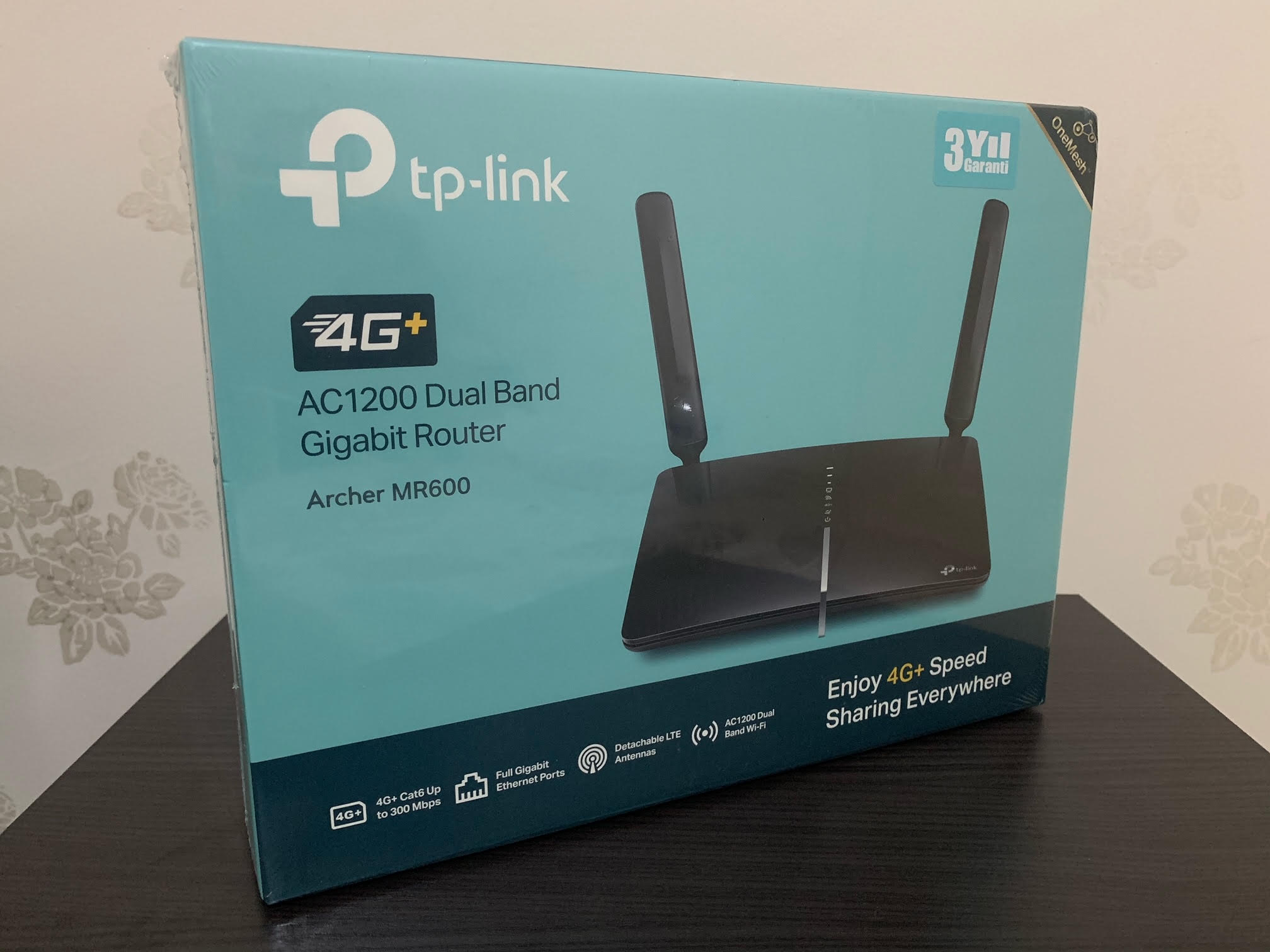 Sıfır TP-Link Archer MR600 4G+ Cat6 AC1200 Wireless Dual Band Gigabit Router