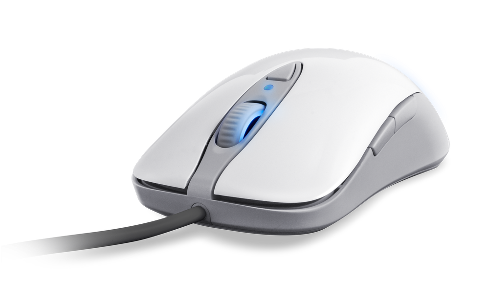  SteelSeries Sensei RAW Frost Blue Mouse ve qck+