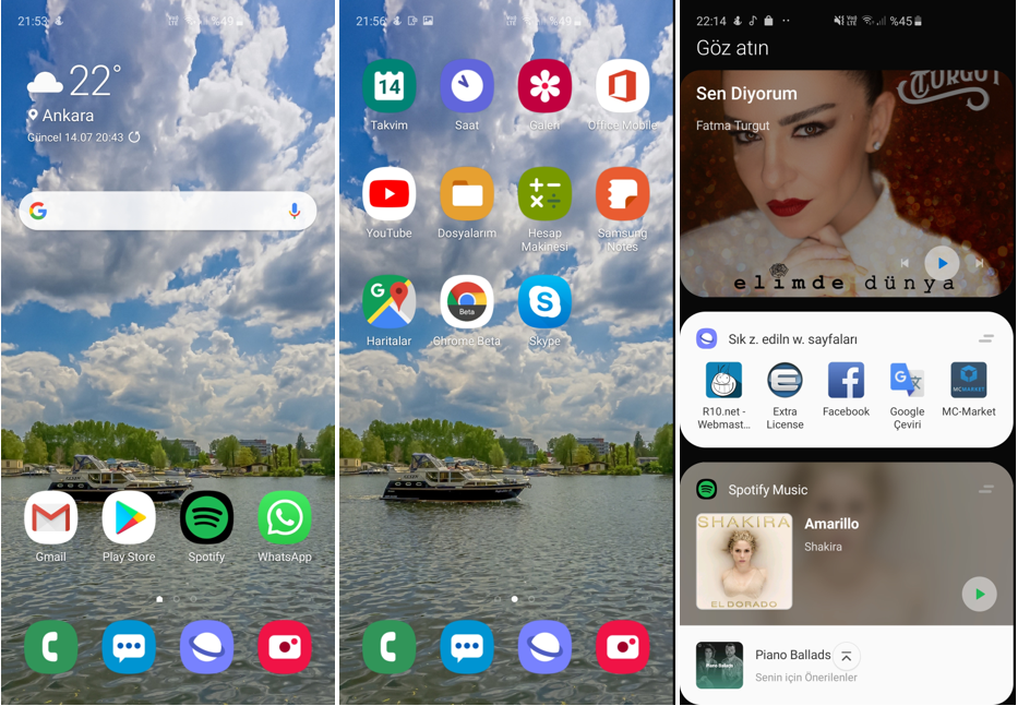 Samsung One UI Arayüzü İncelemesi