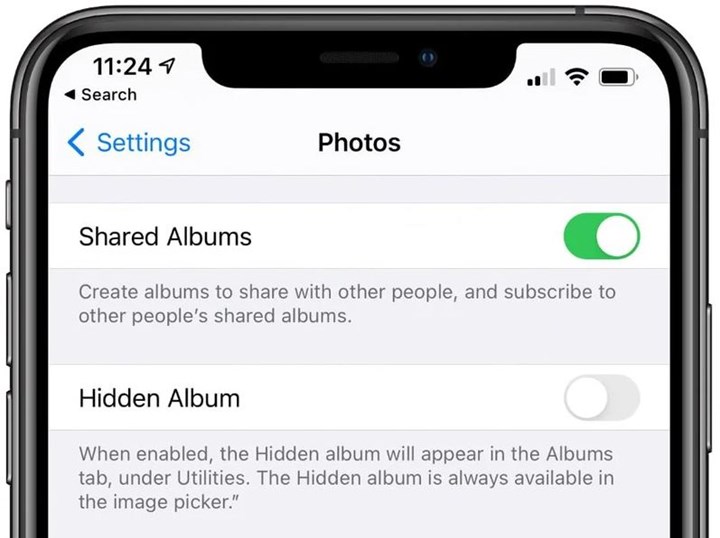 iOS 14 beta 5 ile 'gerçek' fotoğraf gizleme özelliği geldi