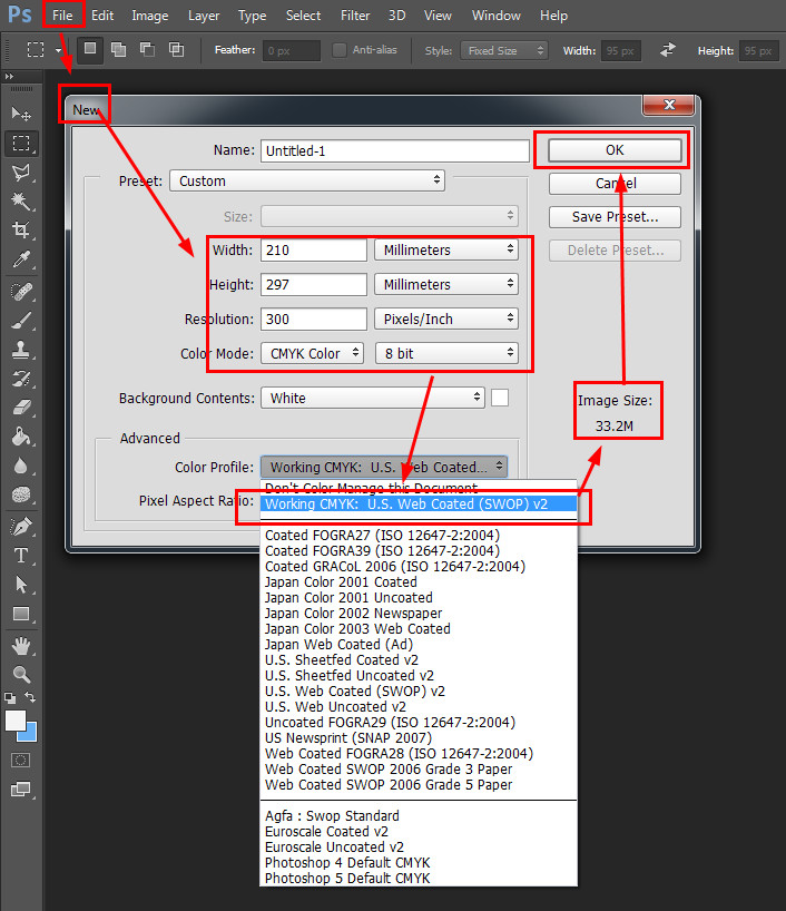  Photoshop'ta Yaka Kartı Tasarlarken Çözünürlüğü Kaç Olmalı?