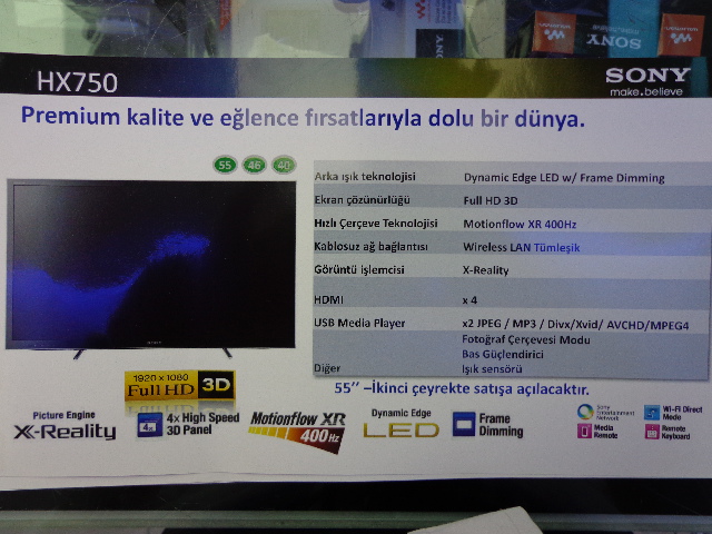  2012 SONY 3D LED TV MODELLERİ [ANA KONU]