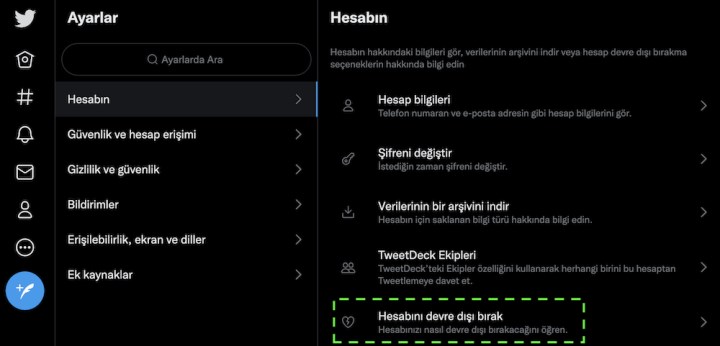 Twitter hesap silme nasıl yapılır? 6 adımda Twitter hesabı kapatma