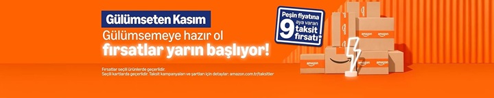 Amazon’un merakla beklenen Gülümseten Kasım indirimleri yarın başlıyor
