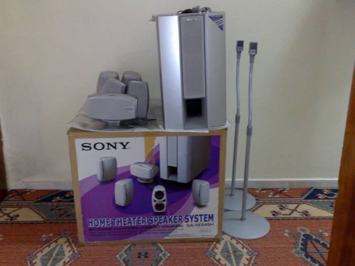  SONY PASCAL SERİSİ SUBWOOFER'LI EV SİNEMA SETİ