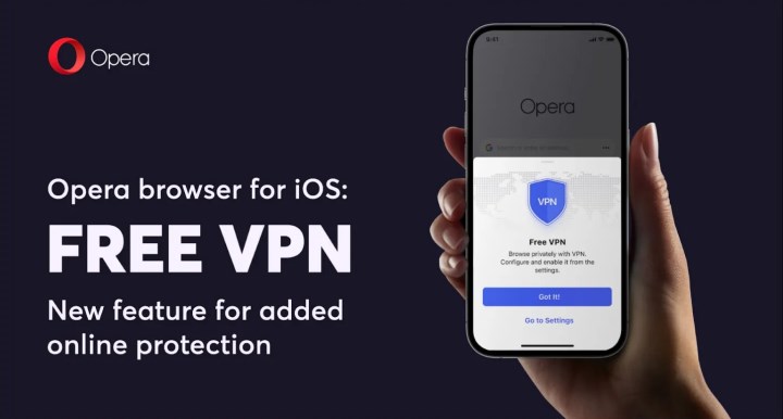 Opera iOS uygulamasına ücretsiz ve sınırsız VPN eklendi