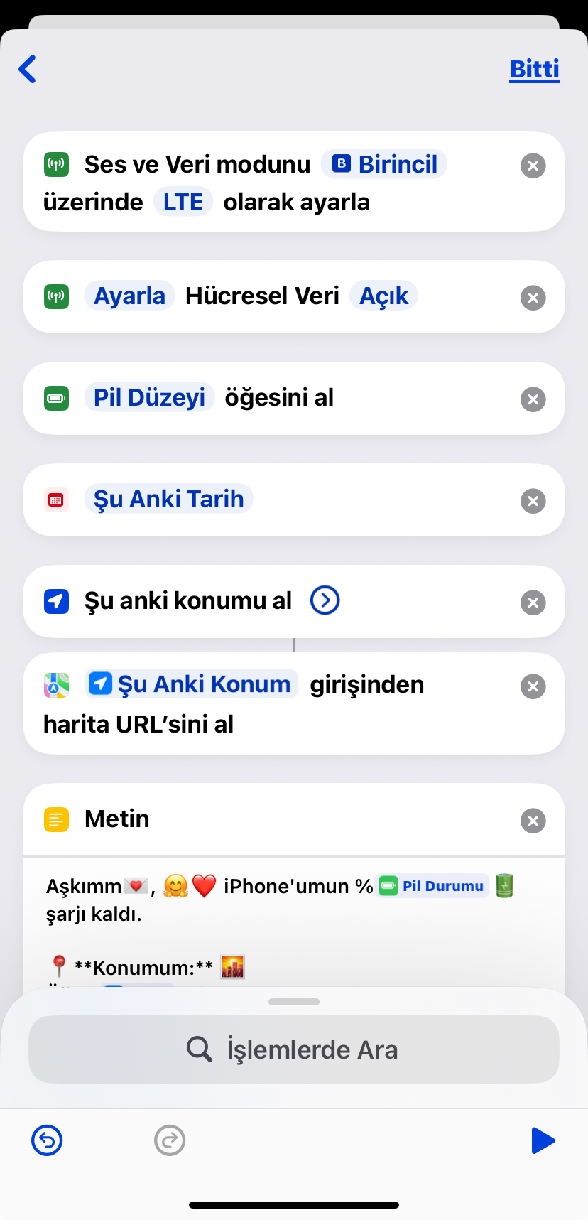 Konum gönderen kolye