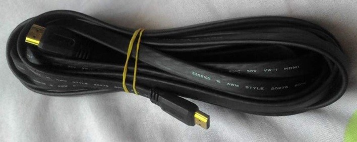 Satildi....5 METRE KALİTELİ YASSI  HDMI KABLO