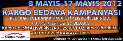  KİTAP ALANA KARGO BEDAVA KAMPANYASI BAŞLADI