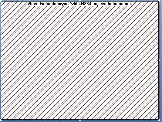  P.Pointte vids:h264 açıcı hatası