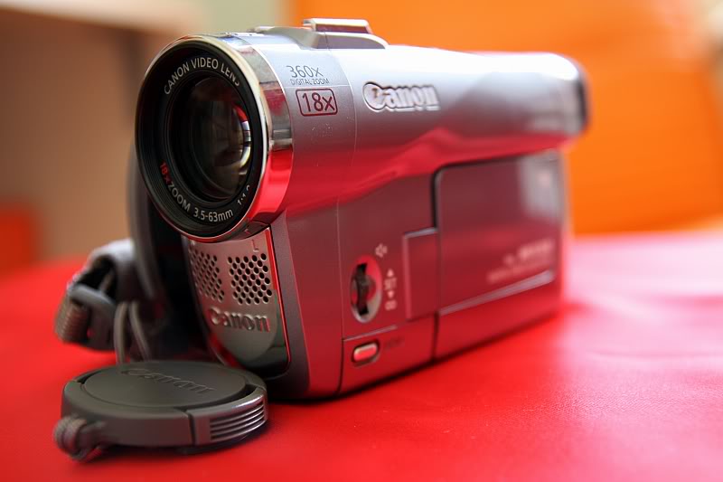 canon mvx300 camcorder