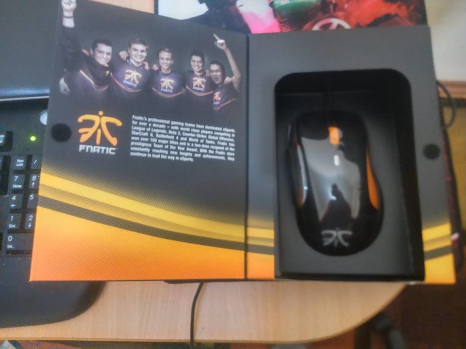  Steelseries rival fnatic edition