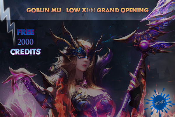 Goblin MU | x100 dynamic | Maximally Limited Shops X and Web | START 26 AUGUST