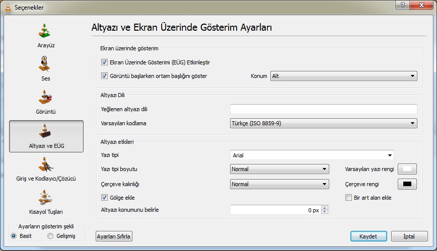  VLC Player - Altyazılarda Türkçe Karakter Sorunu [Çözüm içerir]