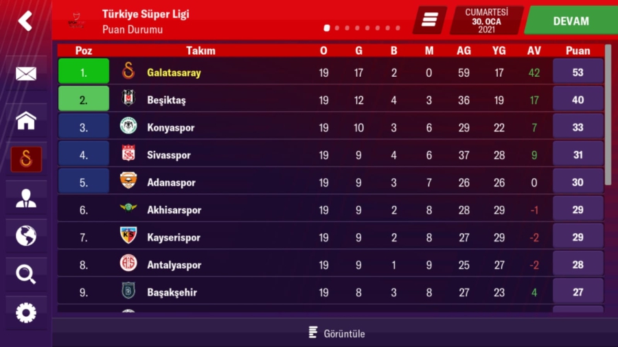 Football Manager 2019 Mobile - Hiç yoktan iyidir diyenler için bire bir