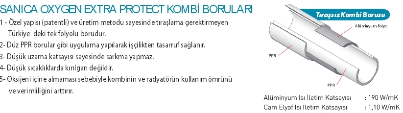  Oksijen Bariyerli Boru Hakkında