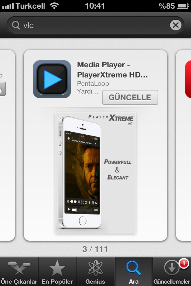  İphone Mkv filim atmak ?