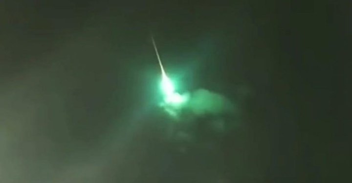 Gökyüzünde yeşil ışık saçan meteor hakkında Türkiye Uzay Ajansı’ndan açıklama