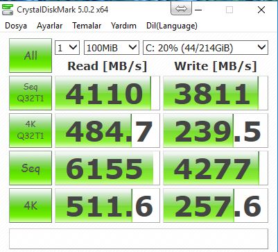  Samsung RAPİD Modu Windows 10 İşletim Sisteminde  Aktif Etme