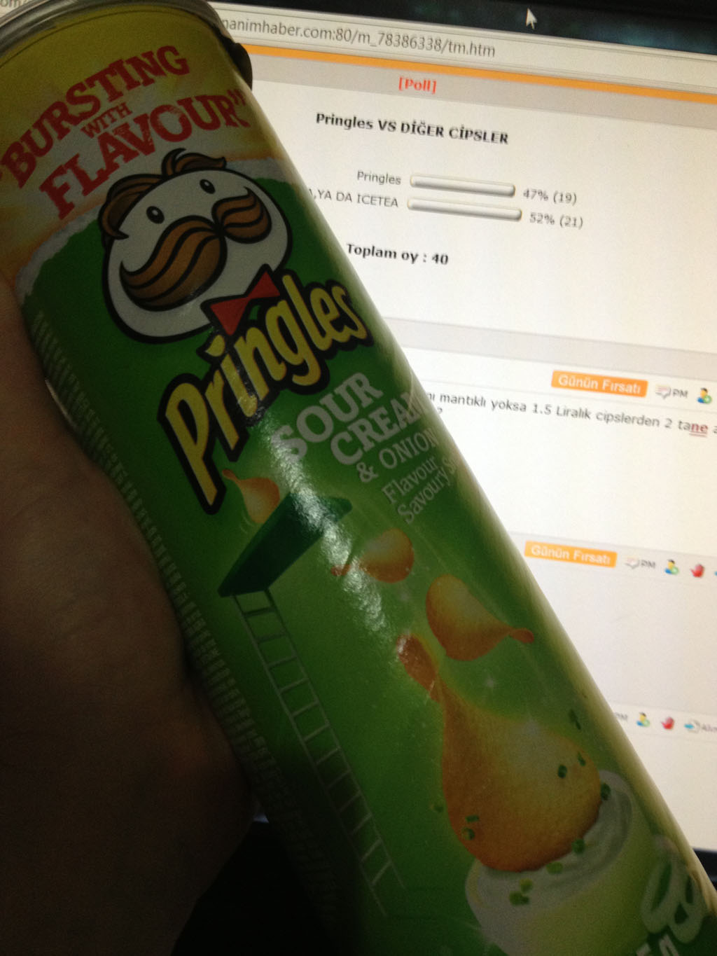  Pringles VS DİĞER CİPSLER