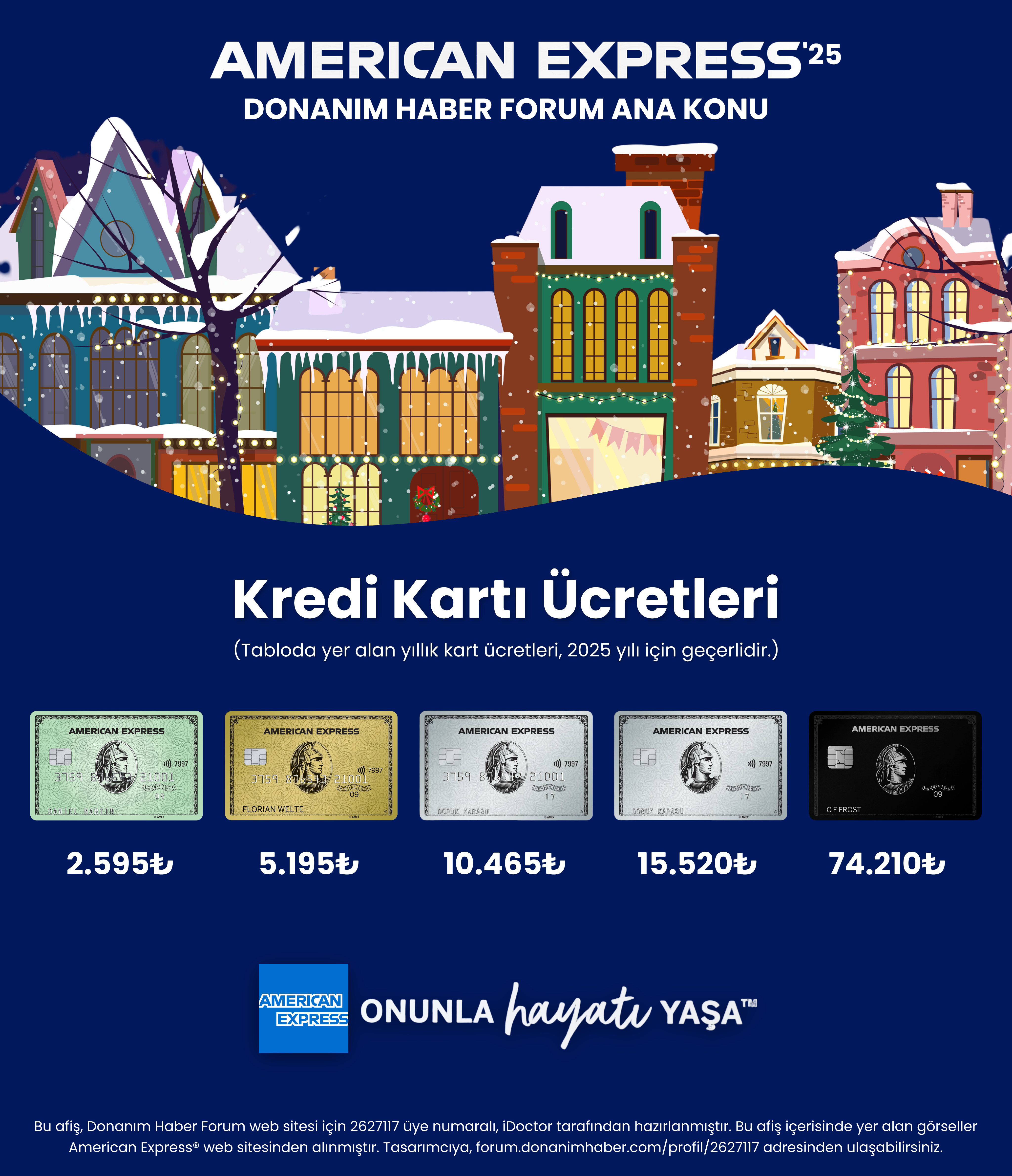 🟦 American Express® Türkiye [ANA KONU]