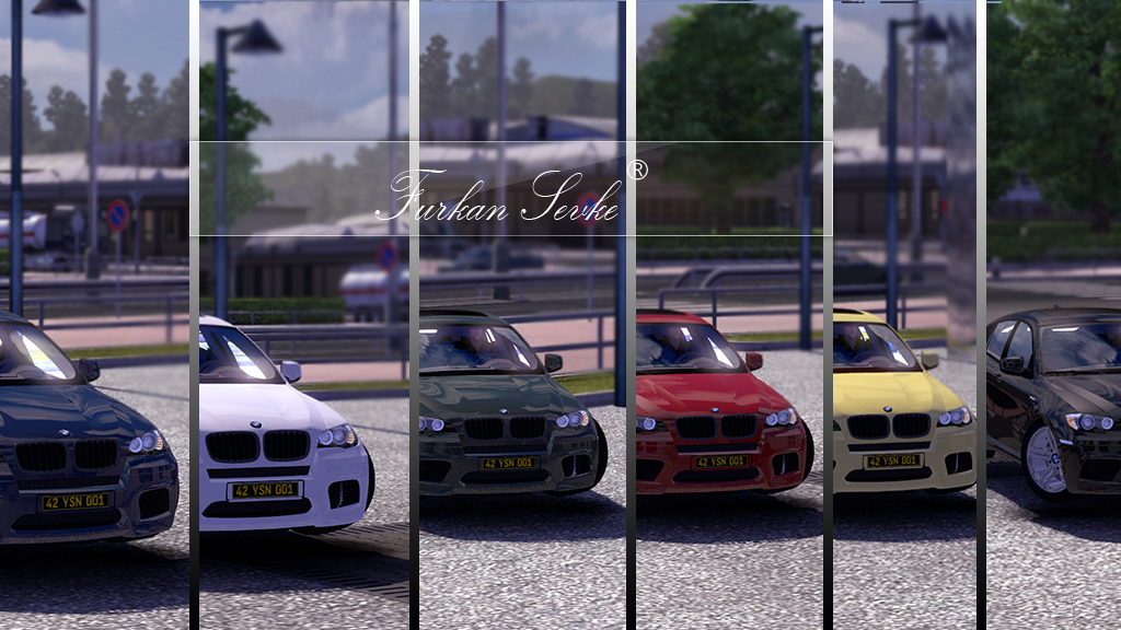  ETS 2  BMW X6 v2 + Yolcu Modu