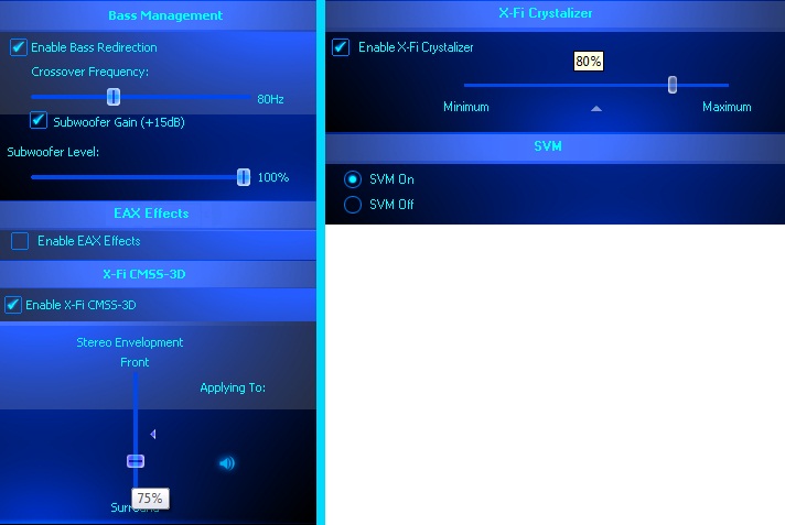  CREATIVE X-FI TITANIUM PCI-E SES KARTI ve Console Launcher Ayarları