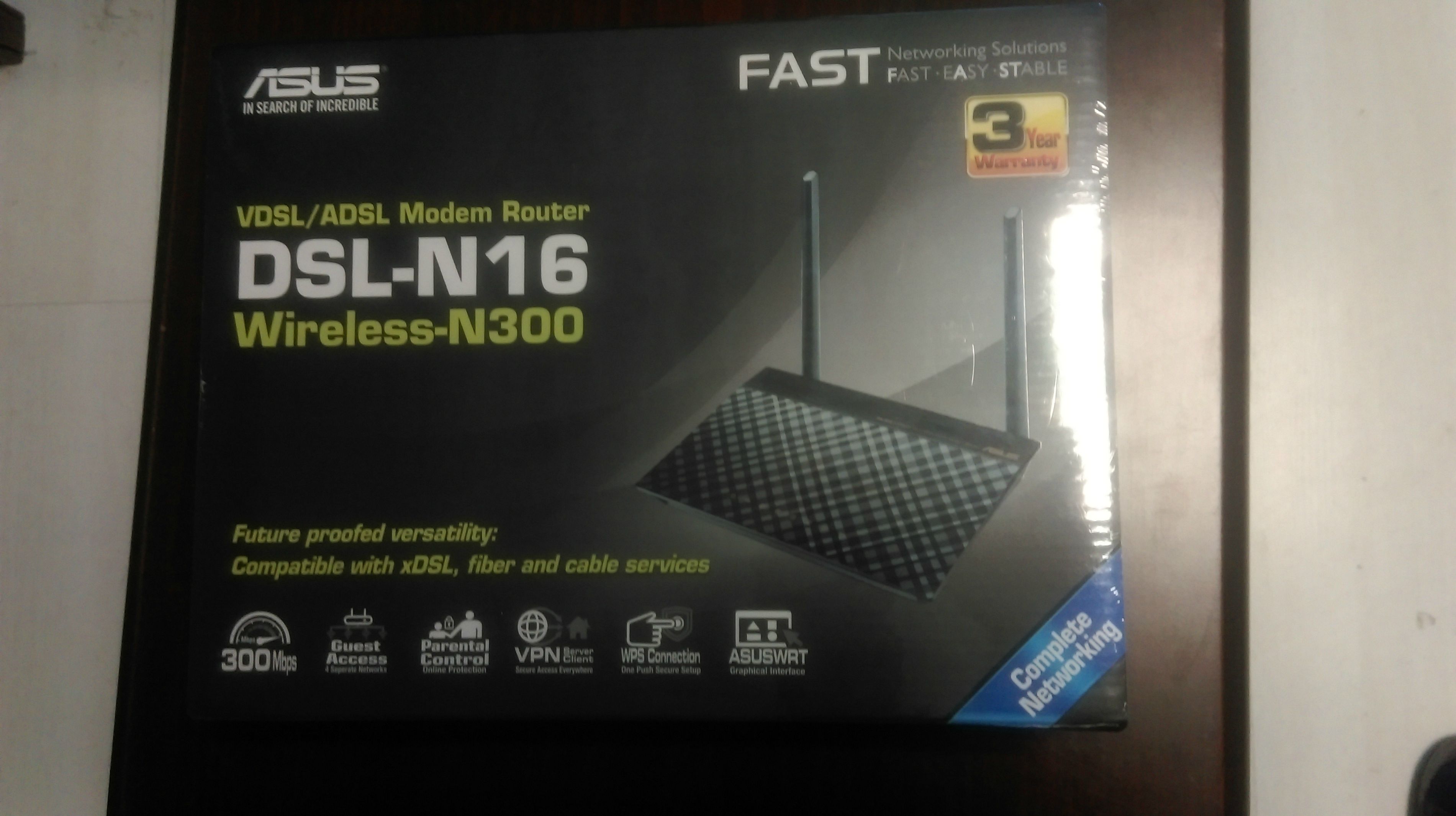 Asus dsl n16 настройка