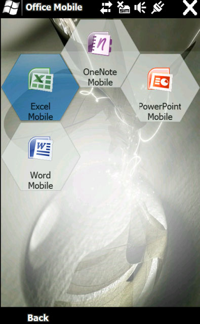  Windows Mobile 6.5 ekran görüntüleri