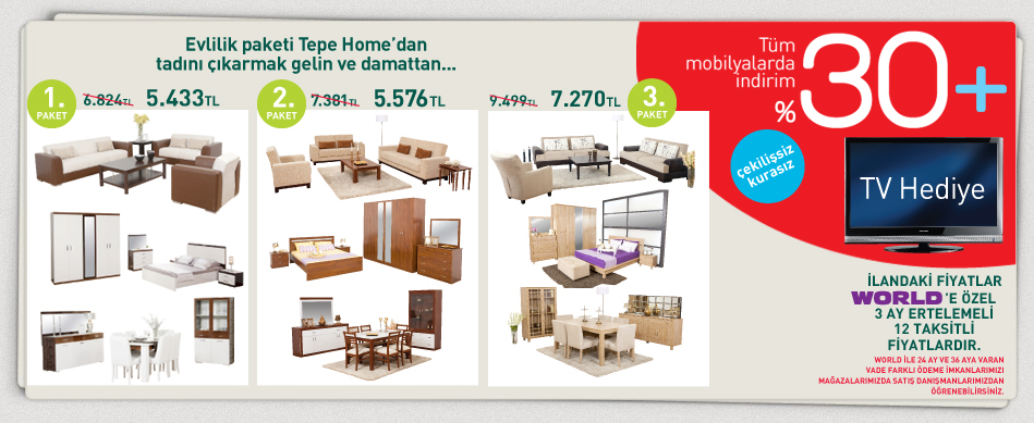  Sıcak Mobilya Fırsatları Dayanışması