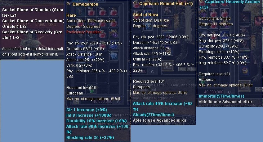  SATILDI - VENiCE # SoexgaLh_xxL # 105 LvL # Full Str # Warrior-Cleric