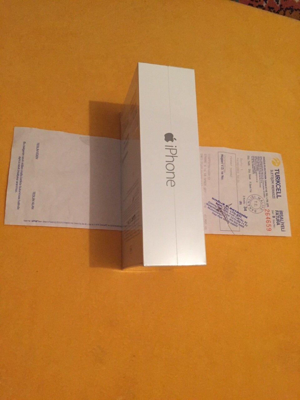 iPhone 6 SIFIR KAPALI KUTU TURKCELL