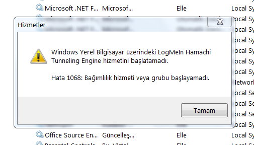  Hamachi Motorla Bağlantı Kurulamadı Hatası!